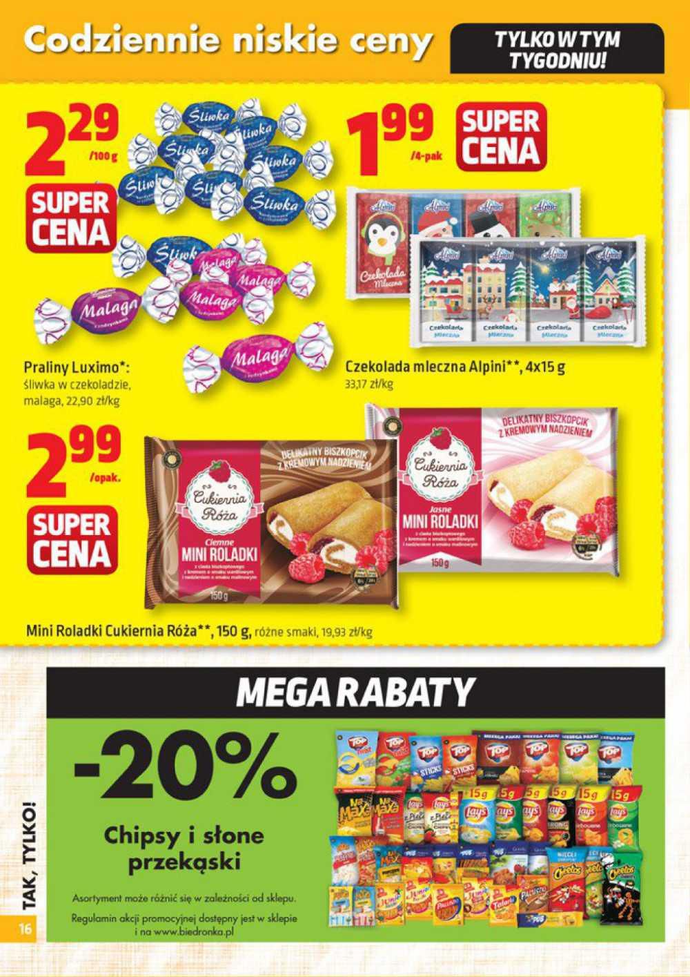 Gazetka promocyjna Biedronka do 25/11/2015 str.16