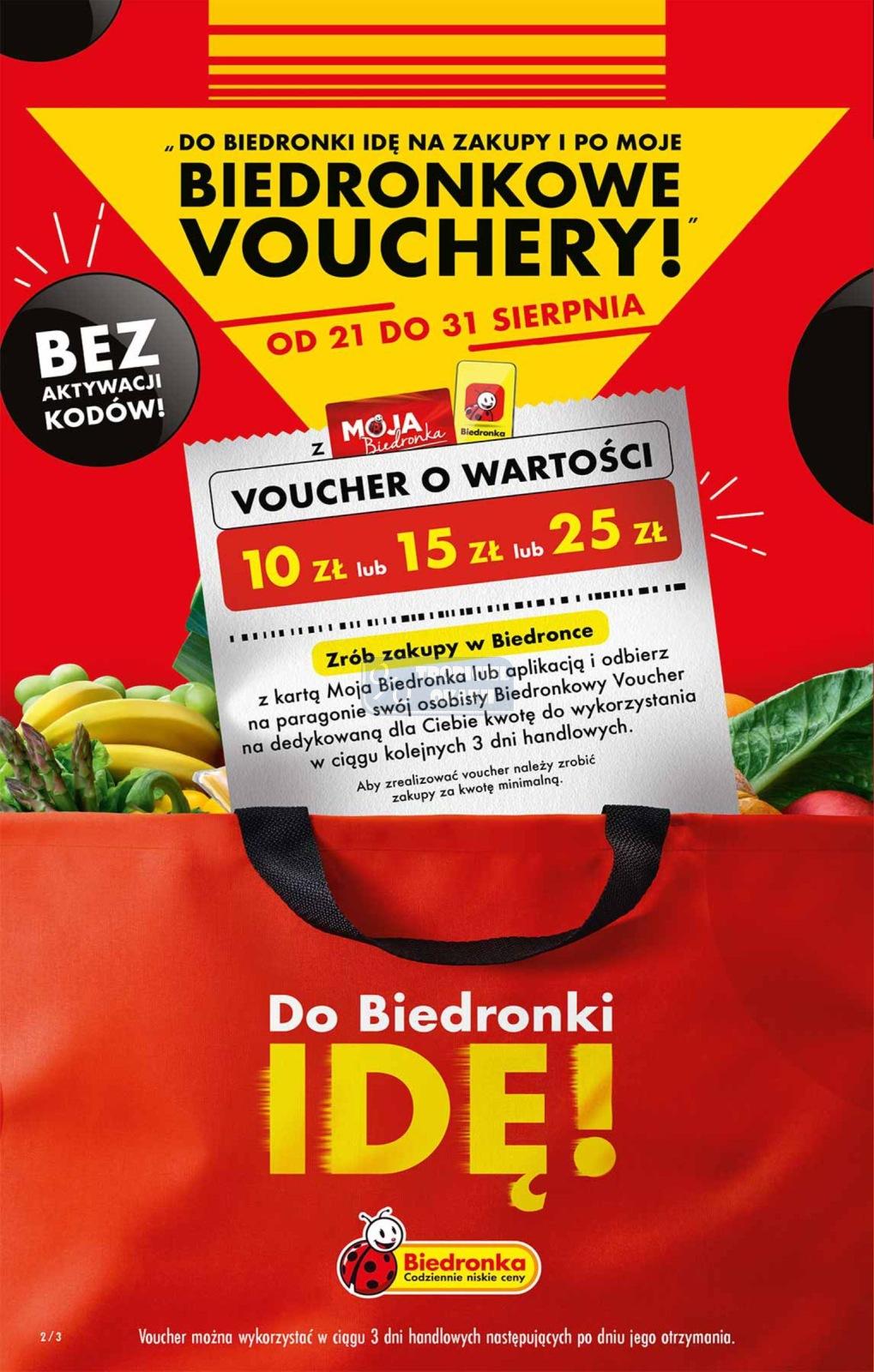 Gazetka promocyjna Biedronka do 30/08/2023 str.2