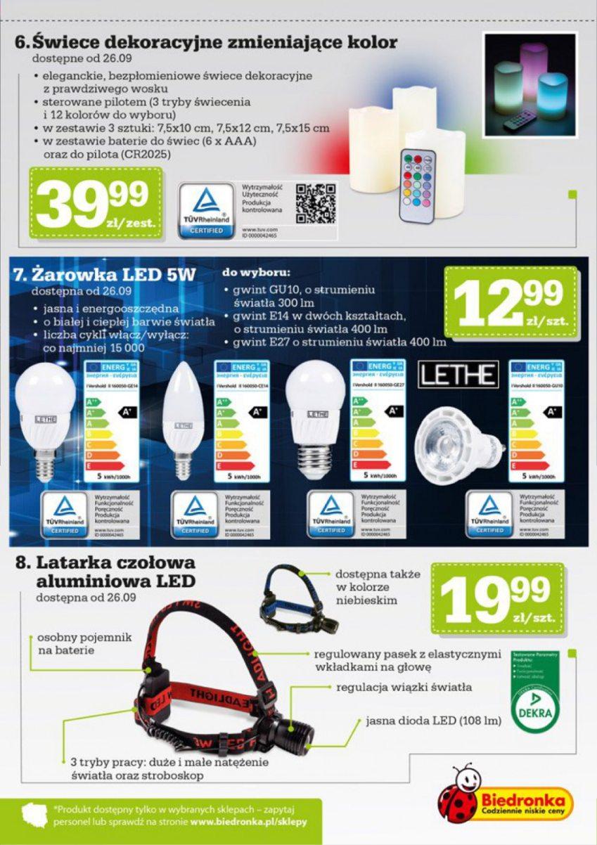 Gazetka promocyjna Biedronka do 09/10/2016 str.15