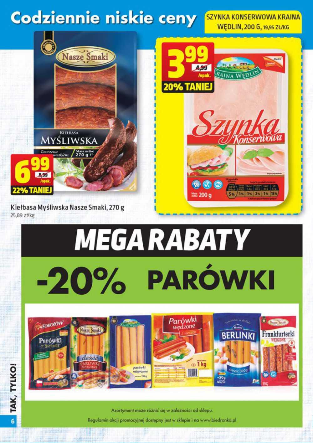 Gazetka promocyjna Biedronka do 20/01/2016 str.6