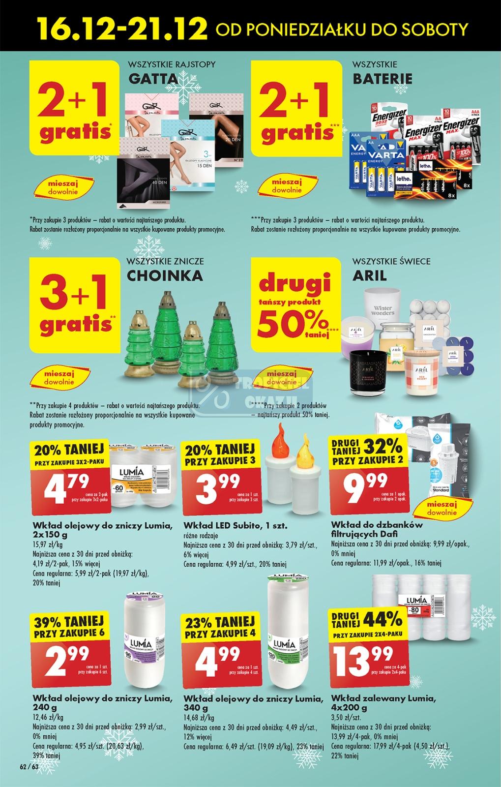 Gazetka promocyjna Biedronka do 22/12/2024 str.62