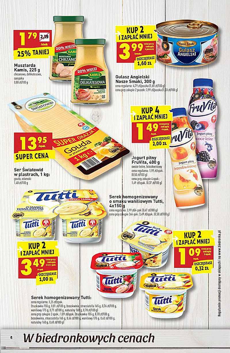 Gazetka promocyjna Biedronka do 11/09/2016 str.4