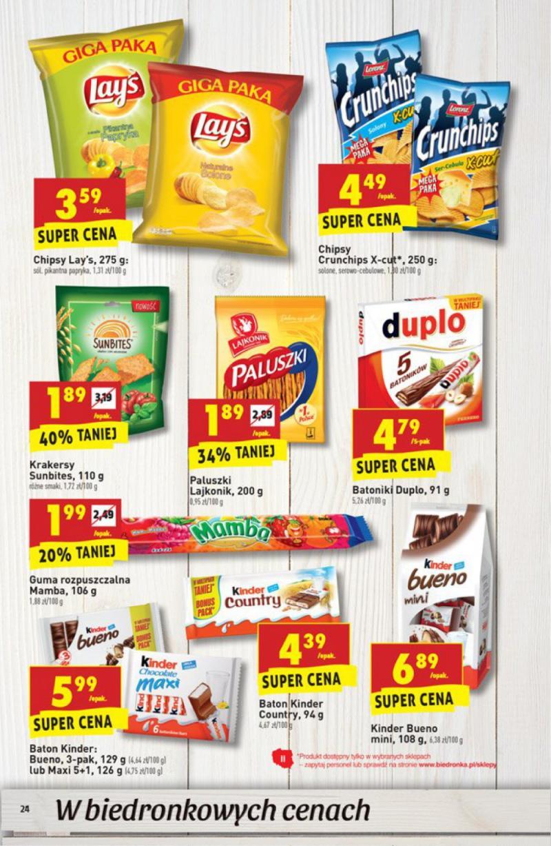 Gazetka promocyjna Biedronka do 19/10/2016 str.24