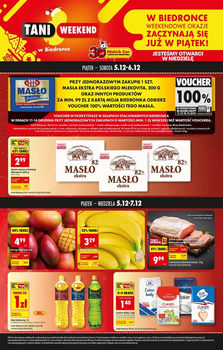 Gazetka promocyjna Biedronka do 07/12/2025 str.1
