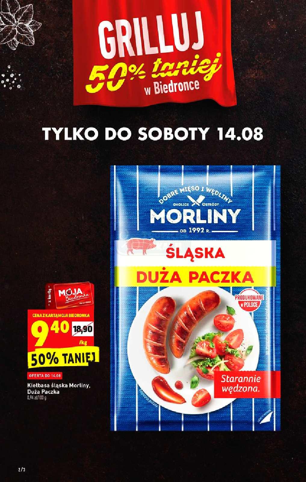Gazetka promocyjna Biedronka do 18/08/2021 str.1