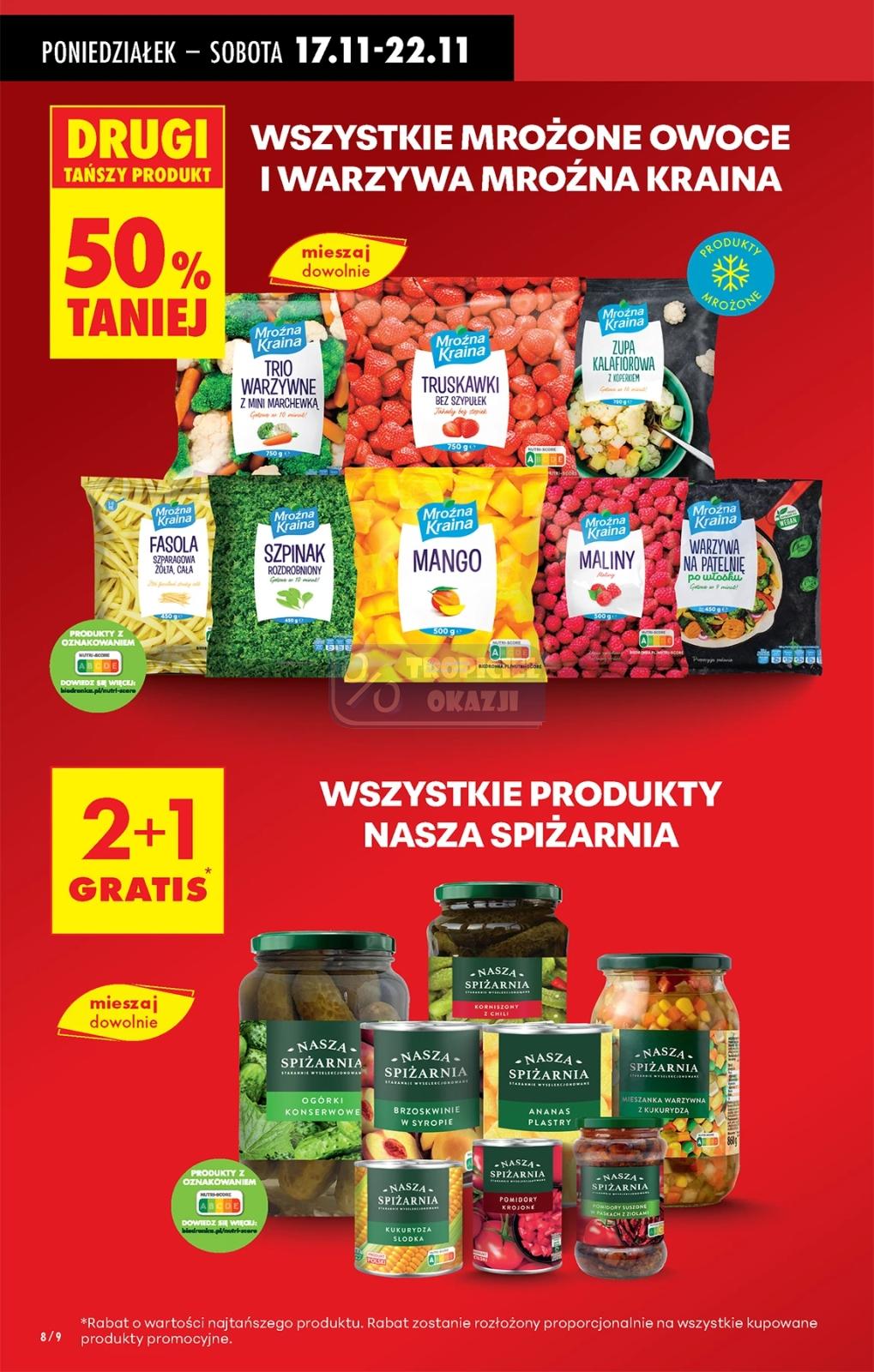 Gazetka promocyjna Biedronka do 22/11/2025 str.8