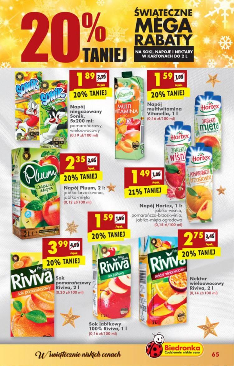 Gazetka promocyjna Biedronka do 20/12/2016 str.65