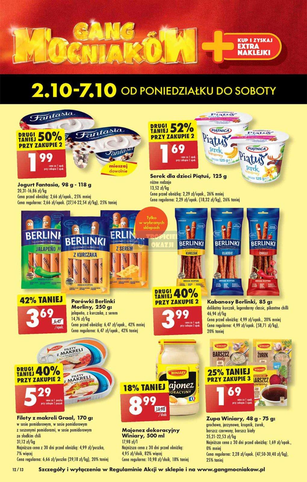 Gazetka promocyjna Biedronka do 07/10/2023 str.12
