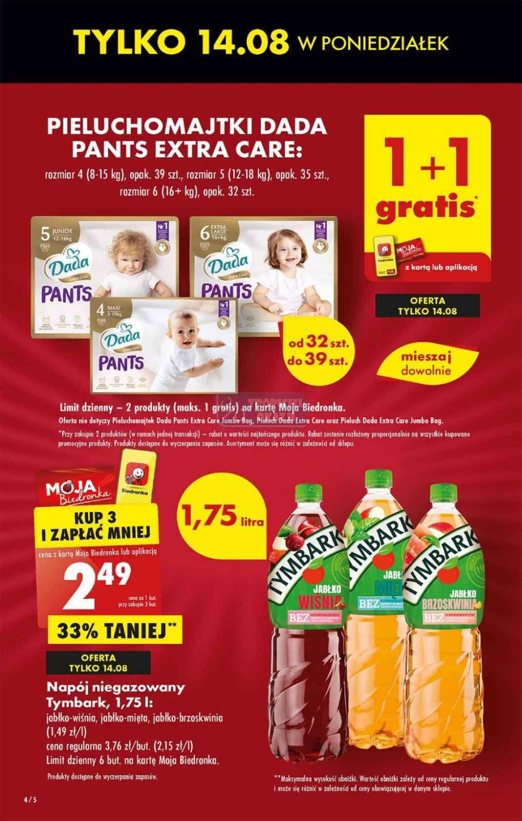 Gazetka promocyjna Biedronka do 19/08/2023 str.4
