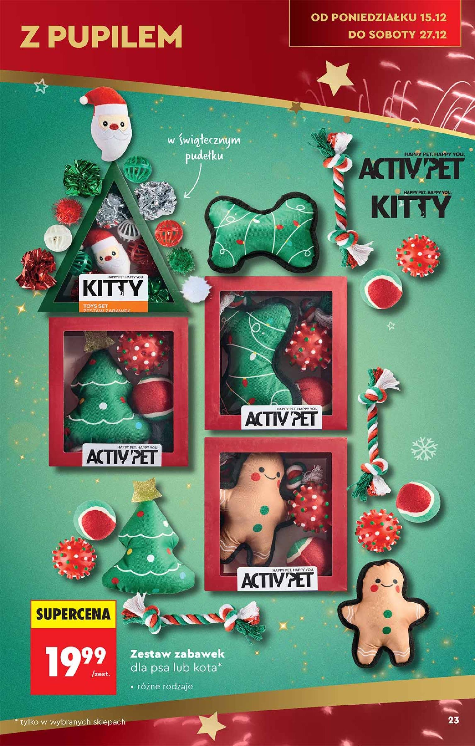 Gazetka promocyjna Biedronka do 03/01/2026 str.23