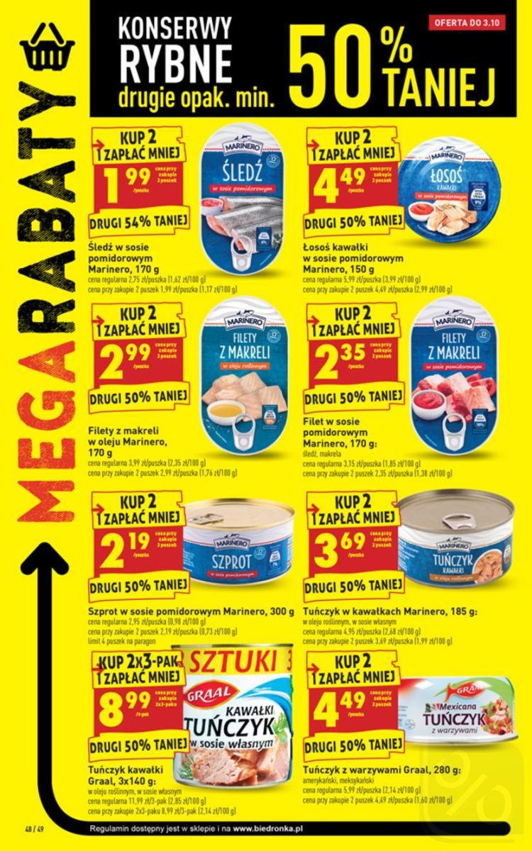 Gazetka promocyjna Biedronka do 07/10/2018 str.48