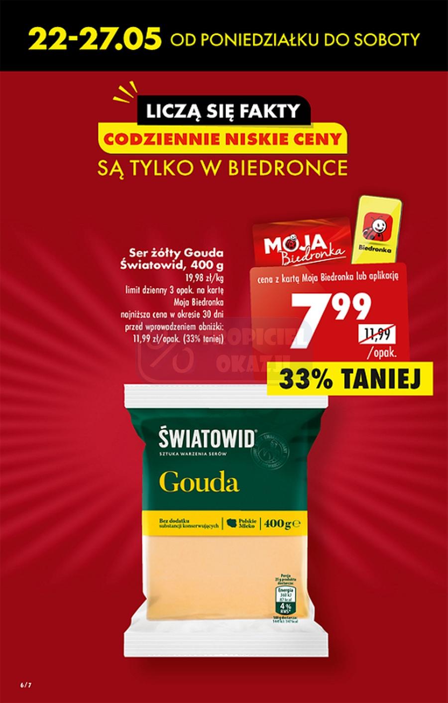 Gazetka promocyjna Biedronka do 27/05/2023 str.6