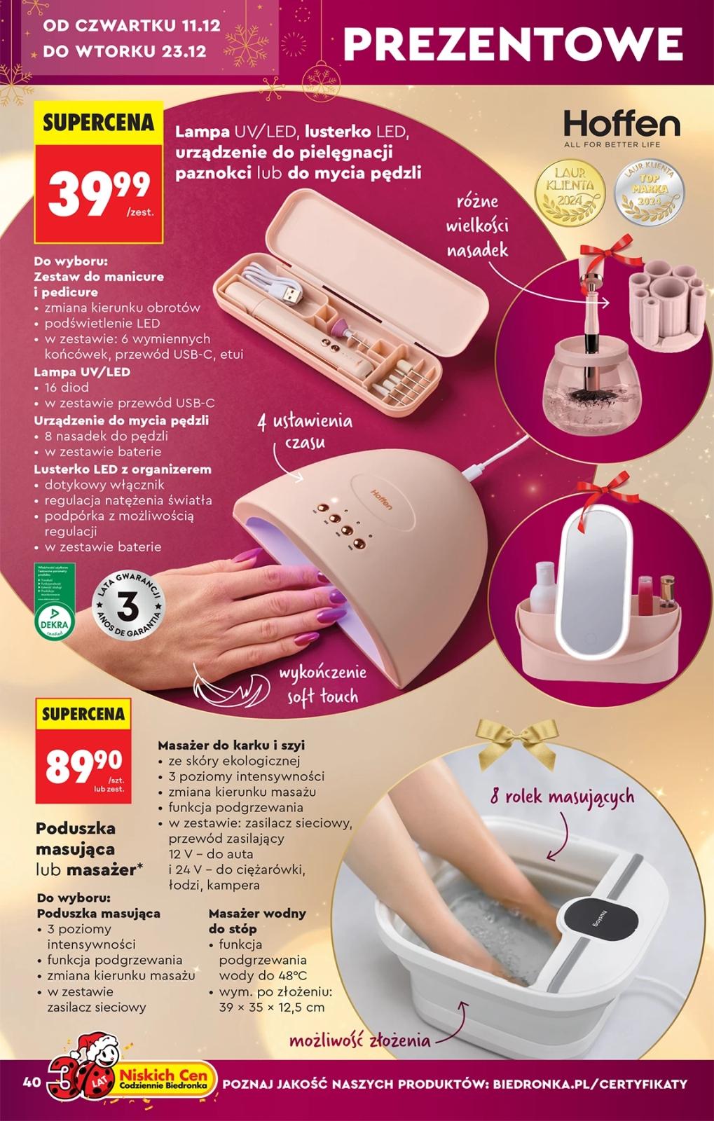 Gazetka promocyjna Biedronka do 23/12/2025 str.40