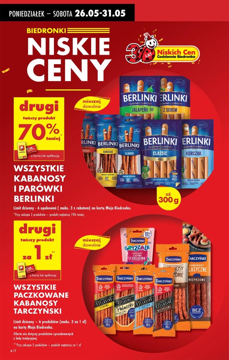 Gazetka promocyjna Biedronka do 31/05/2025 str.6