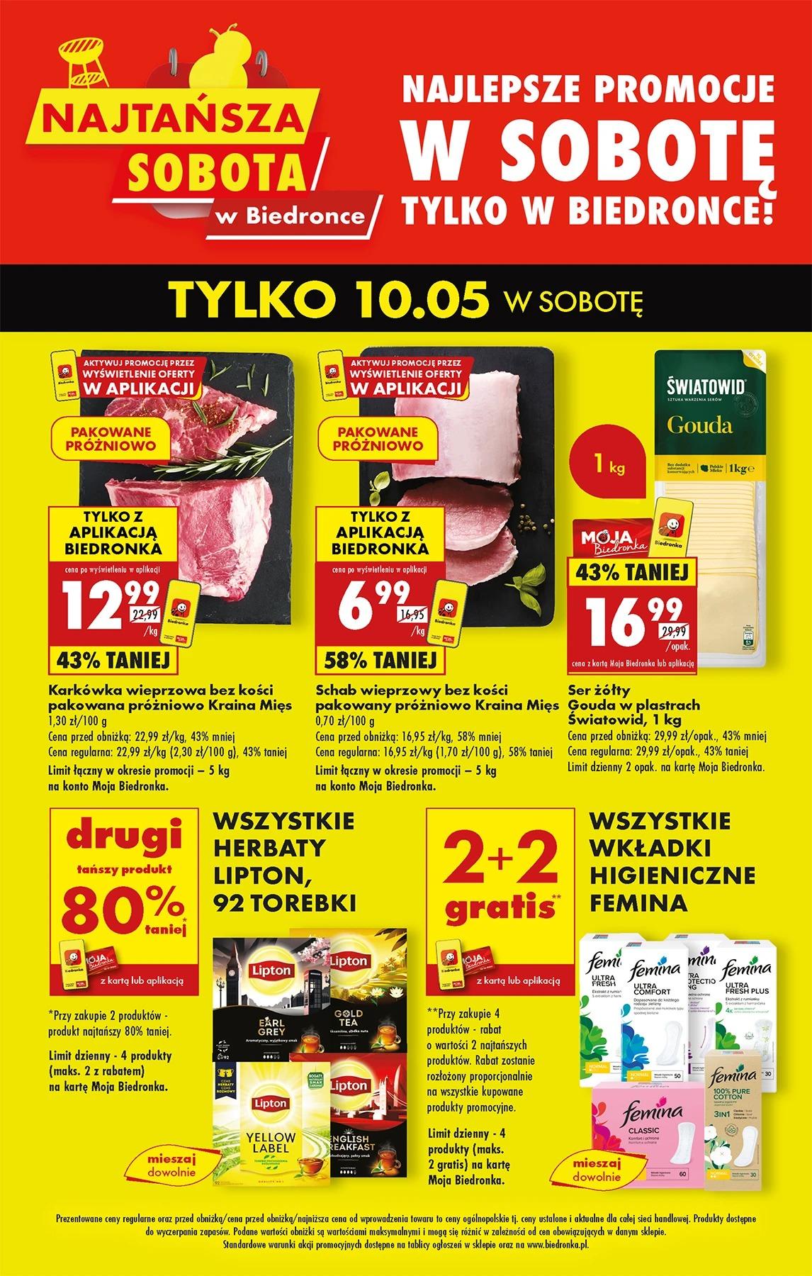 Gazetka promocyjna Biedronka do 10/05/2025 str.1
