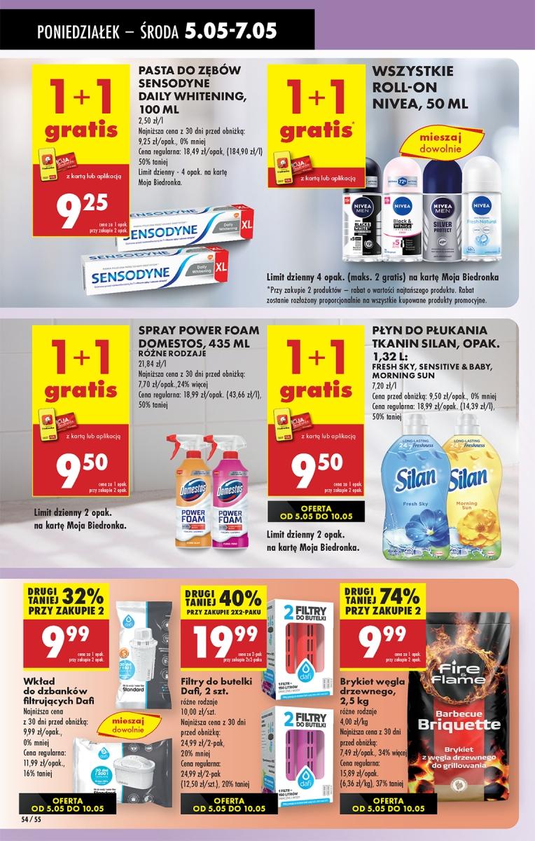 Gazetka promocyjna Biedronka do 10/05/2025 str.54