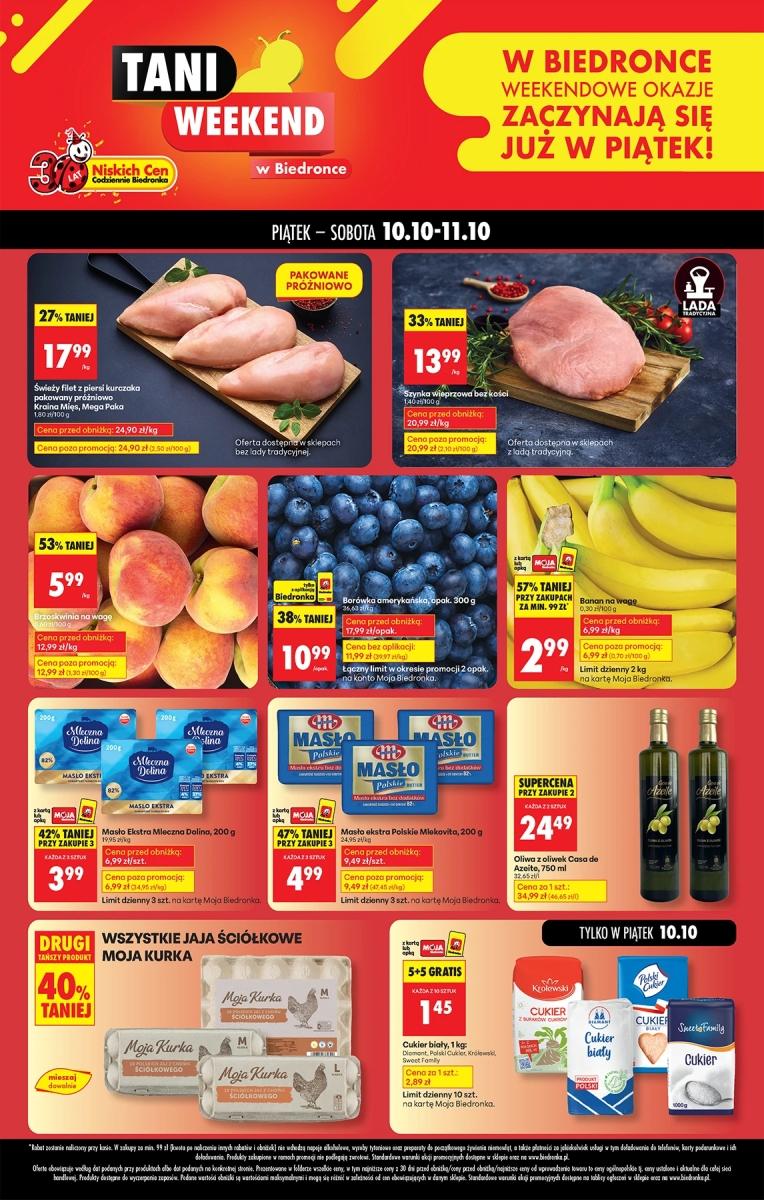 Gazetka promocyjna Biedronka do 11/10/2025 str.1