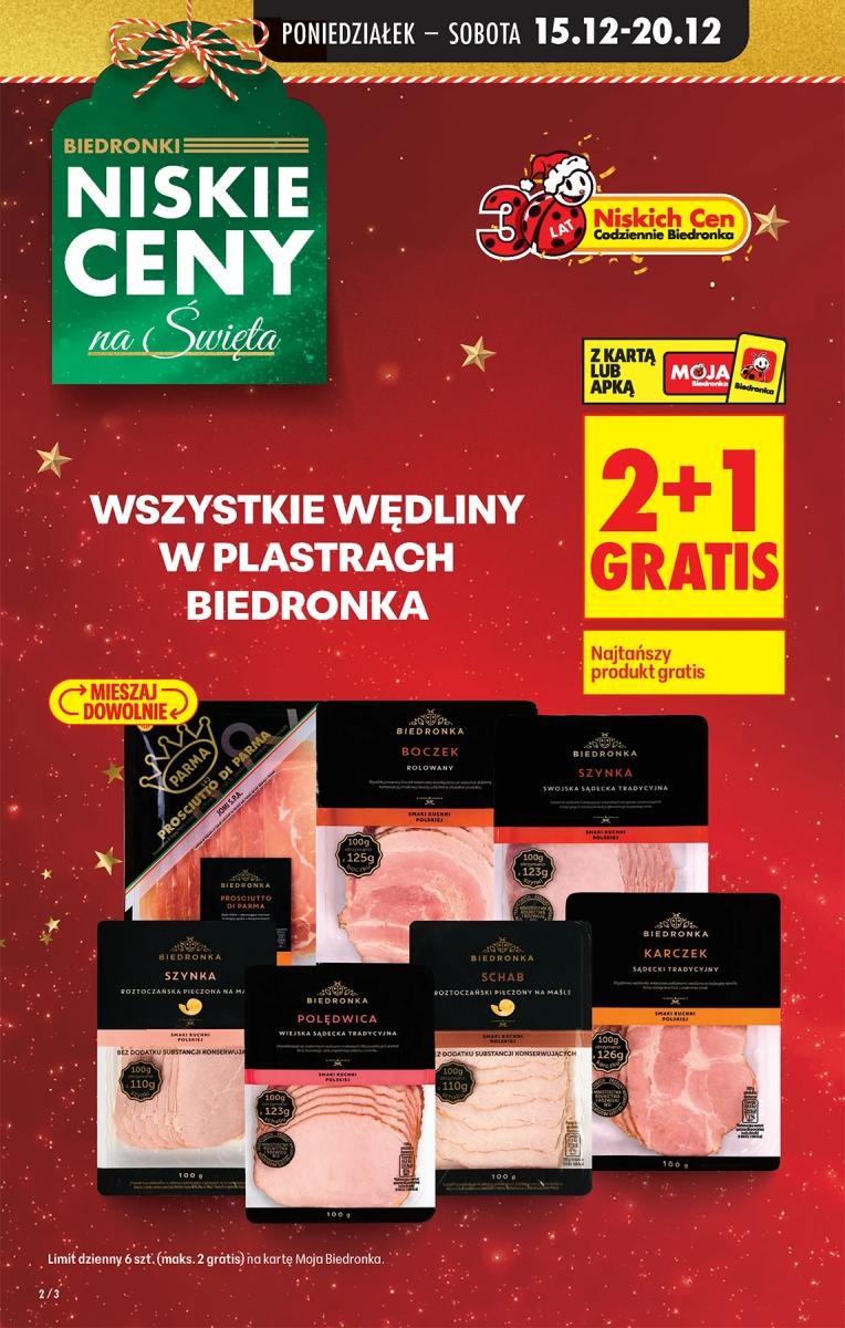 Gazetka promocyjna Biedronka do 21/12/2025 str.2