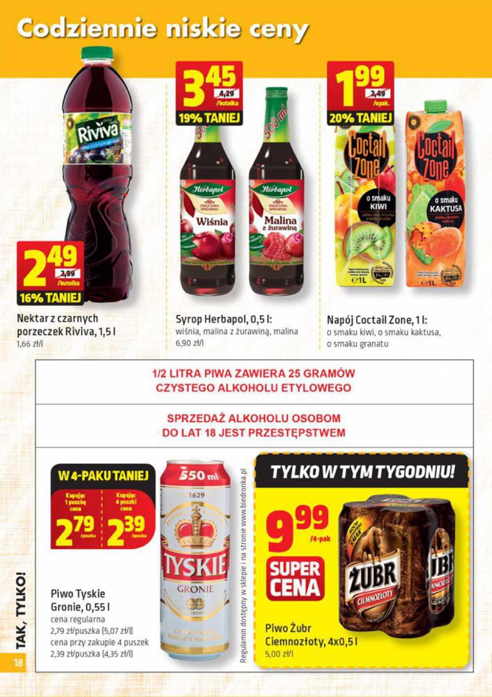 Gazetka promocyjna Biedronka do 17/02/2016 str.18