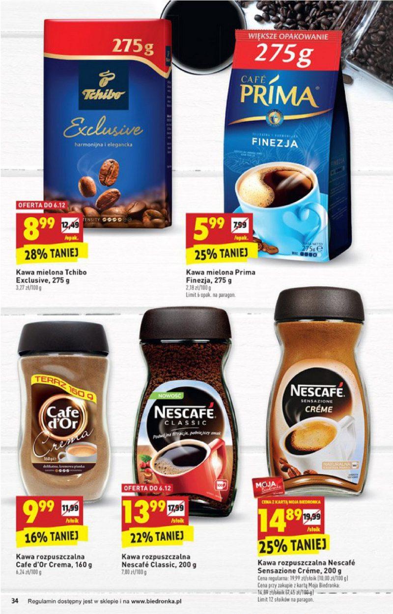 Gazetka promocyjna Biedronka do 10/12/2017 str.34