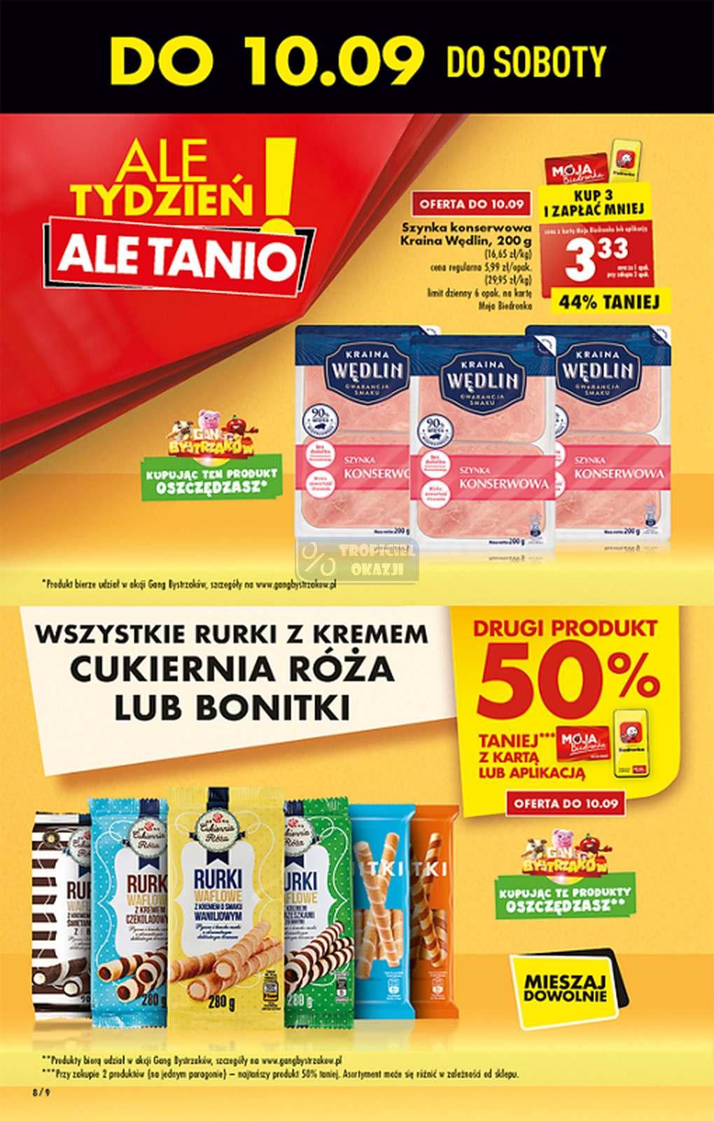 Gazetka promocyjna Biedronka do 14/09/2022 str.8