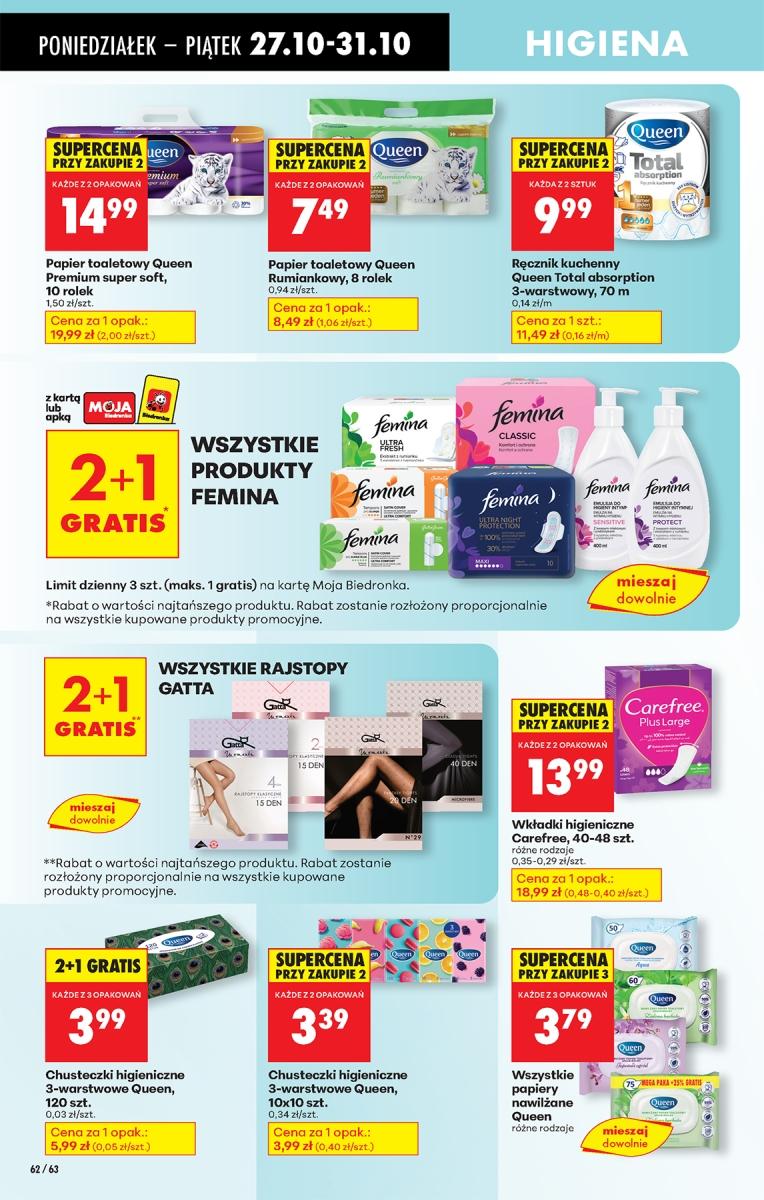 Gazetka promocyjna Biedronka do 31/10/2025 str.62