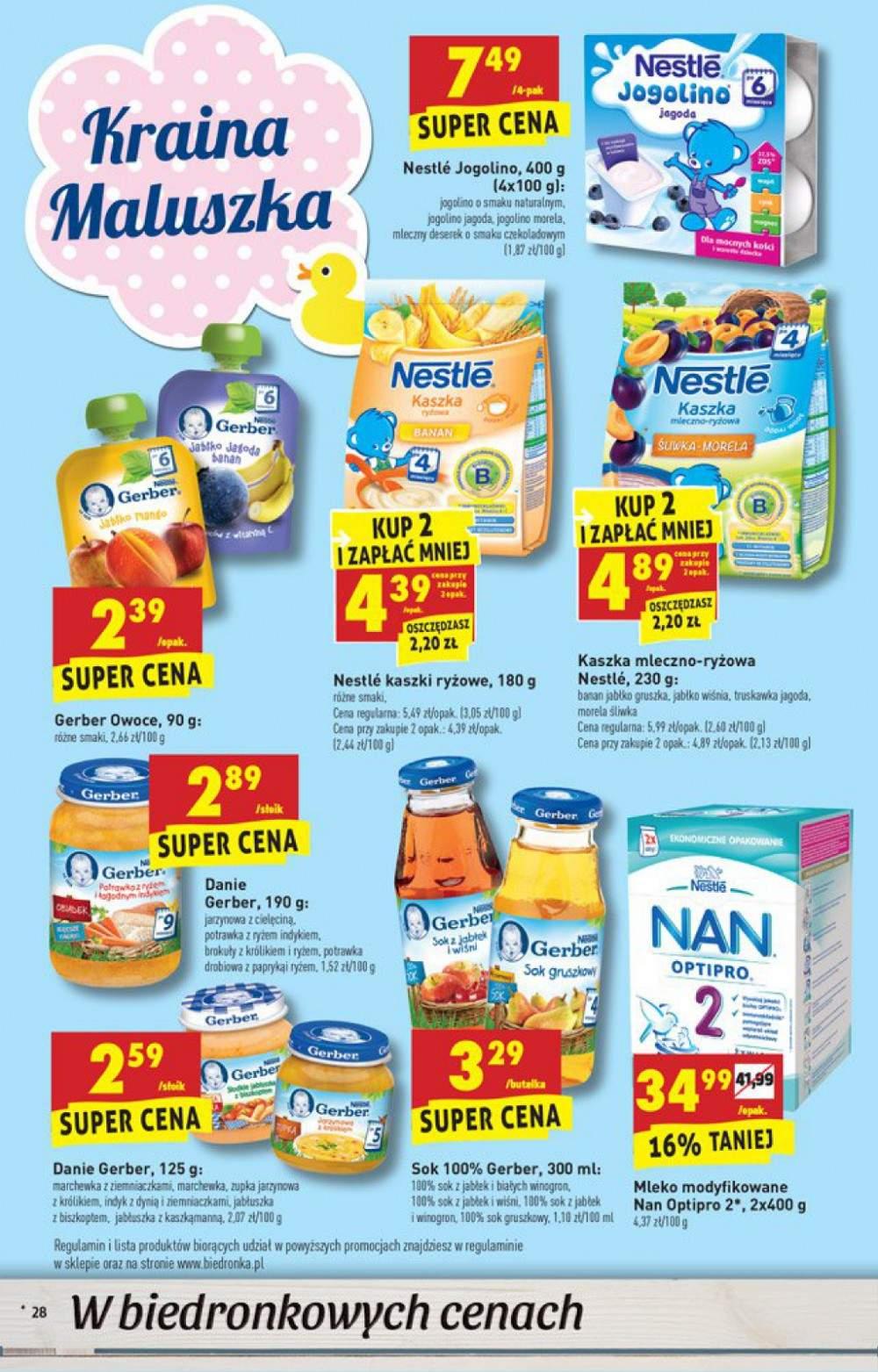 Gazetka promocyjna Biedronka do 15/02/2017 str.28