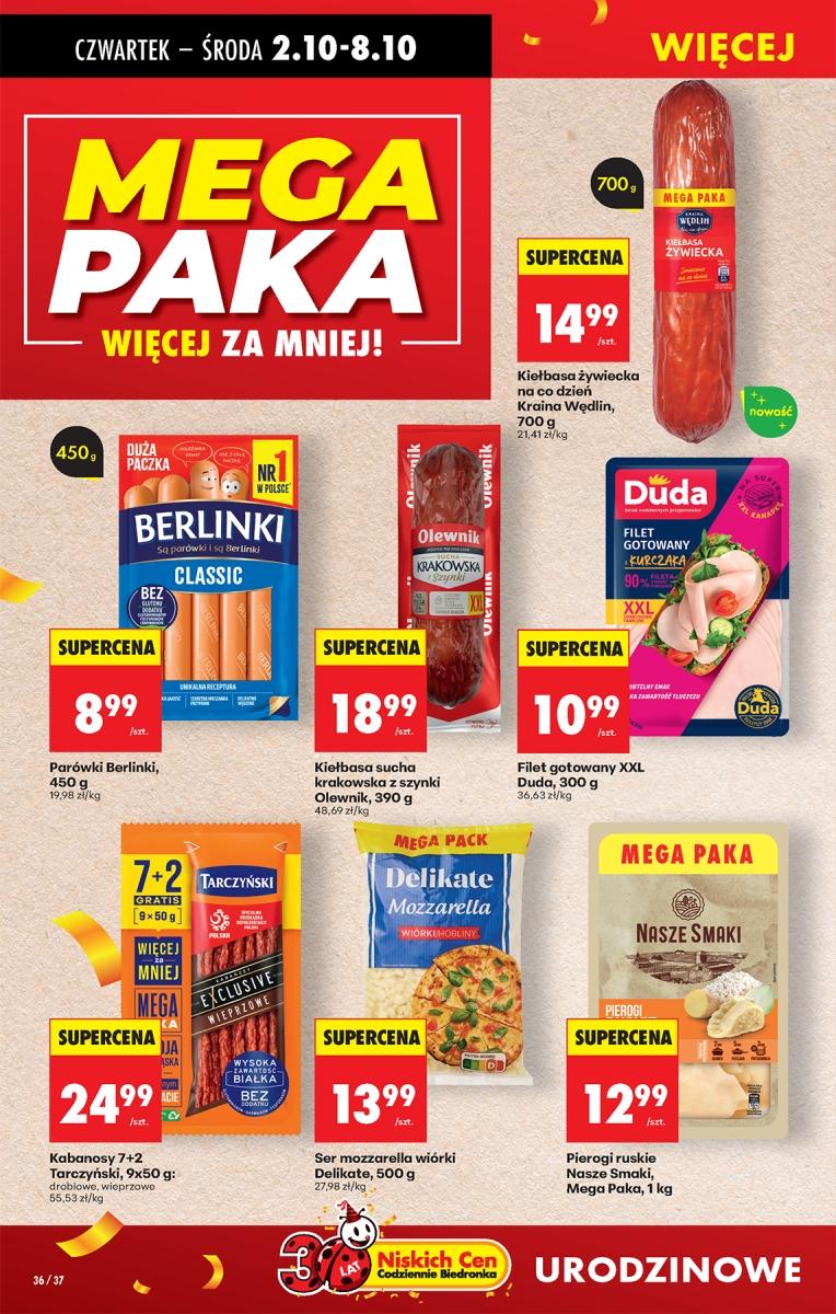 Gazetka promocyjna Biedronka do 08/10/2025 str.36