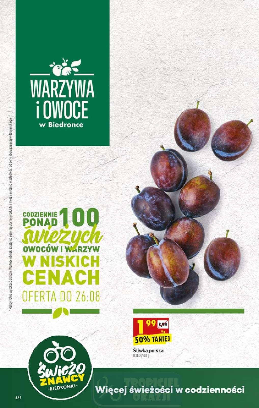 Gazetka promocyjna Biedronka do 30/08/2020 str.6