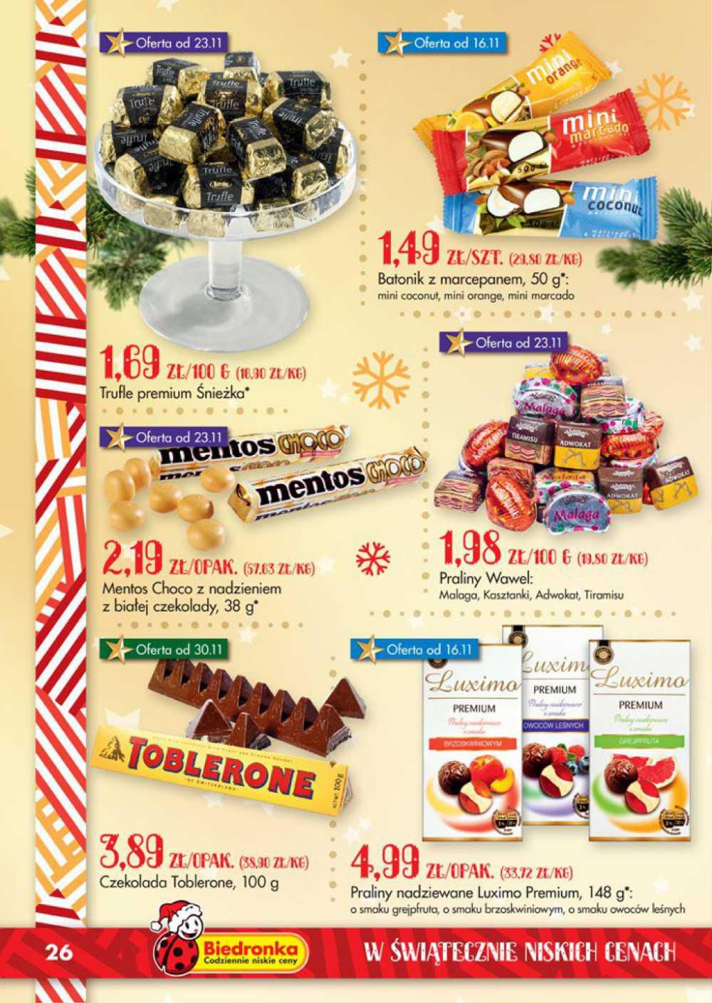 Gazetka promocyjna Biedronka do 06/12/2015 str.26