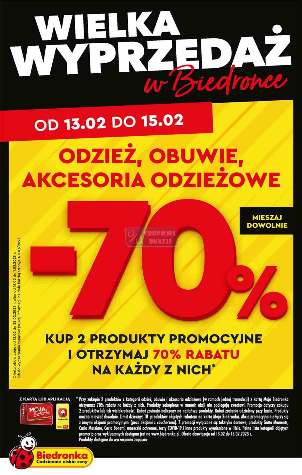 Gazetka promocyjna Biedronka do 25/02/2023 str.0