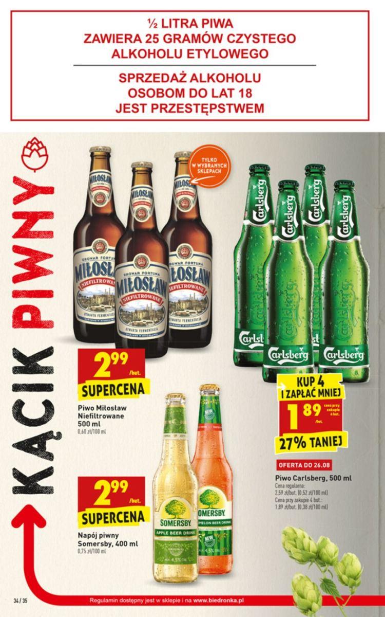 Gazetka promocyjna Biedronka do 29/08/2018 str.34