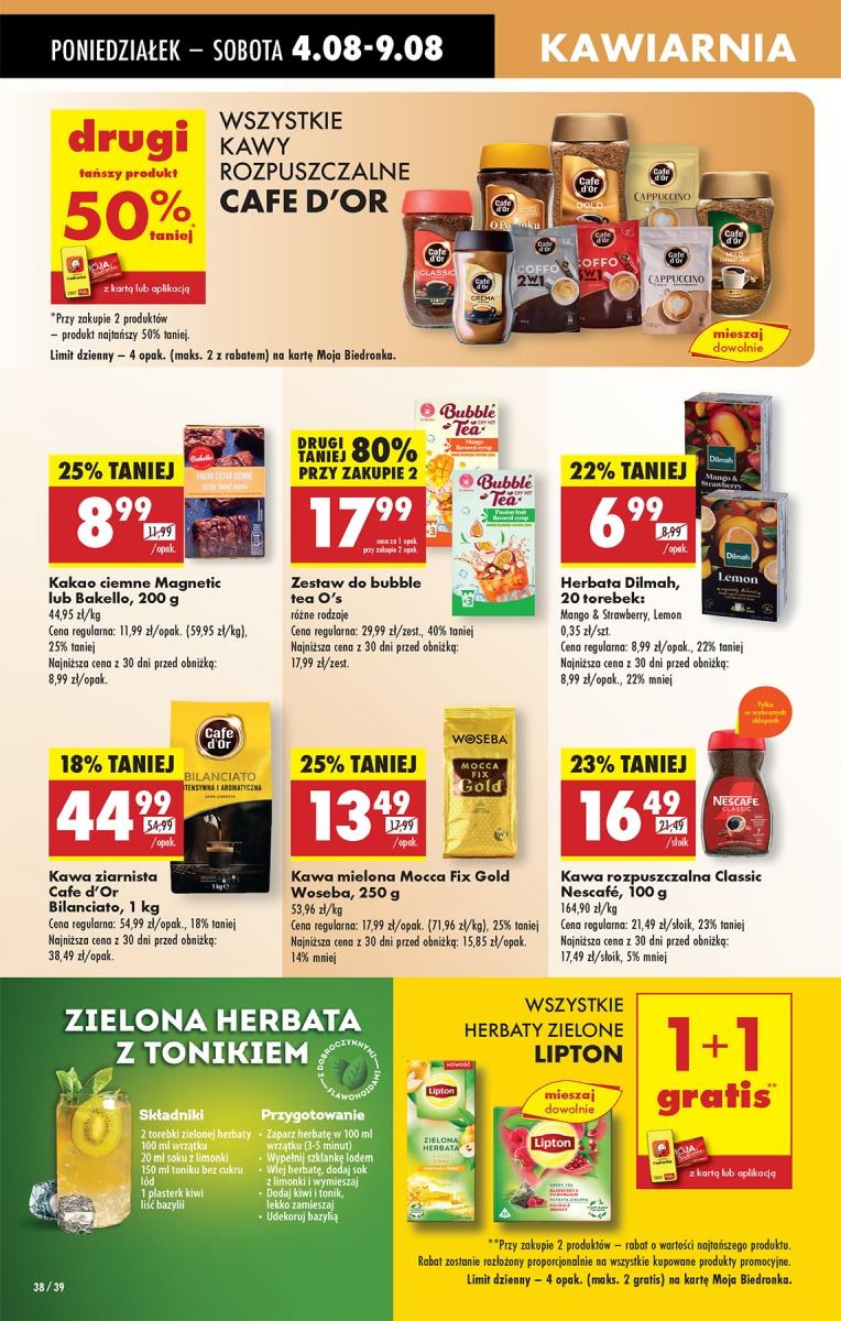Gazetka promocyjna Biedronka do 09/08/2025 str.38