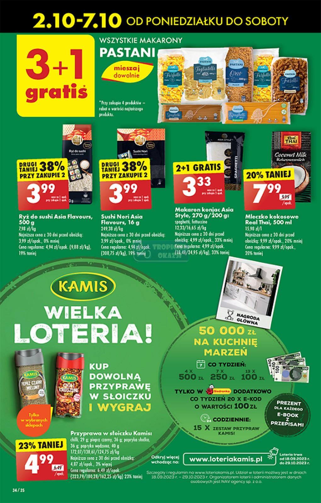 Gazetka promocyjna Biedronka do 07/10/2023 str.34