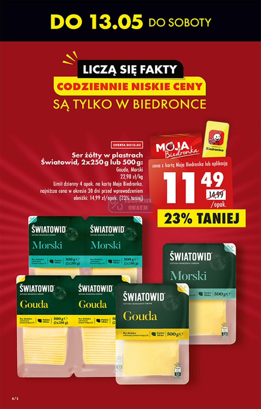 Gazetka promocyjna Biedronka do 17/05/2023 str.4