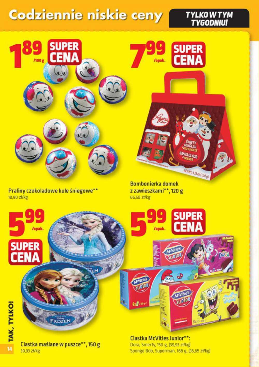 Gazetka promocyjna Biedronka do 25/11/2015 str.14