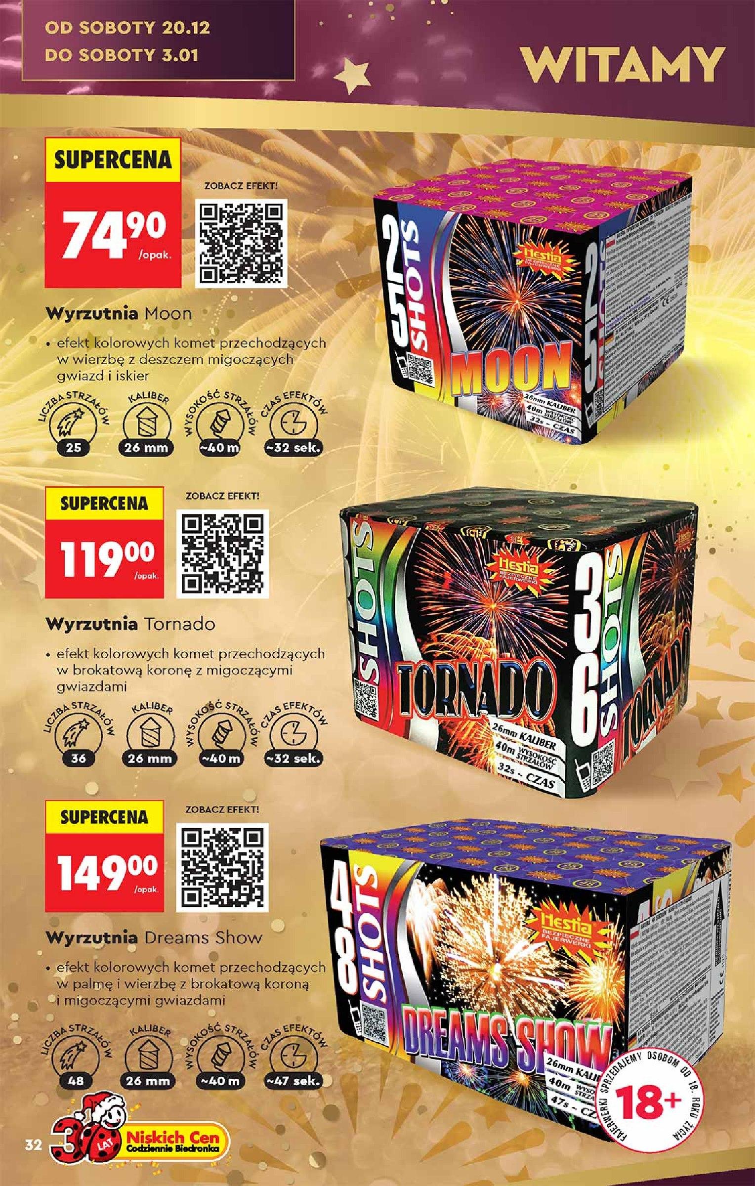 Gazetka promocyjna Biedronka do 03/01/2026 str.32