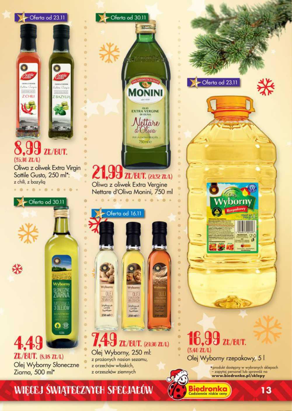 Gazetka promocyjna Biedronka do 06/12/2015 str.13