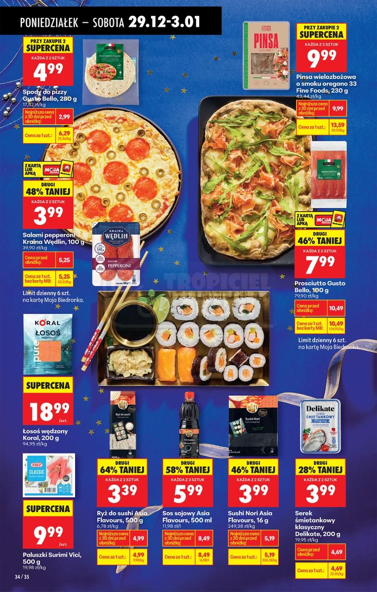 Gazetka promocyjna Biedronka do 03/01/2026 str.34