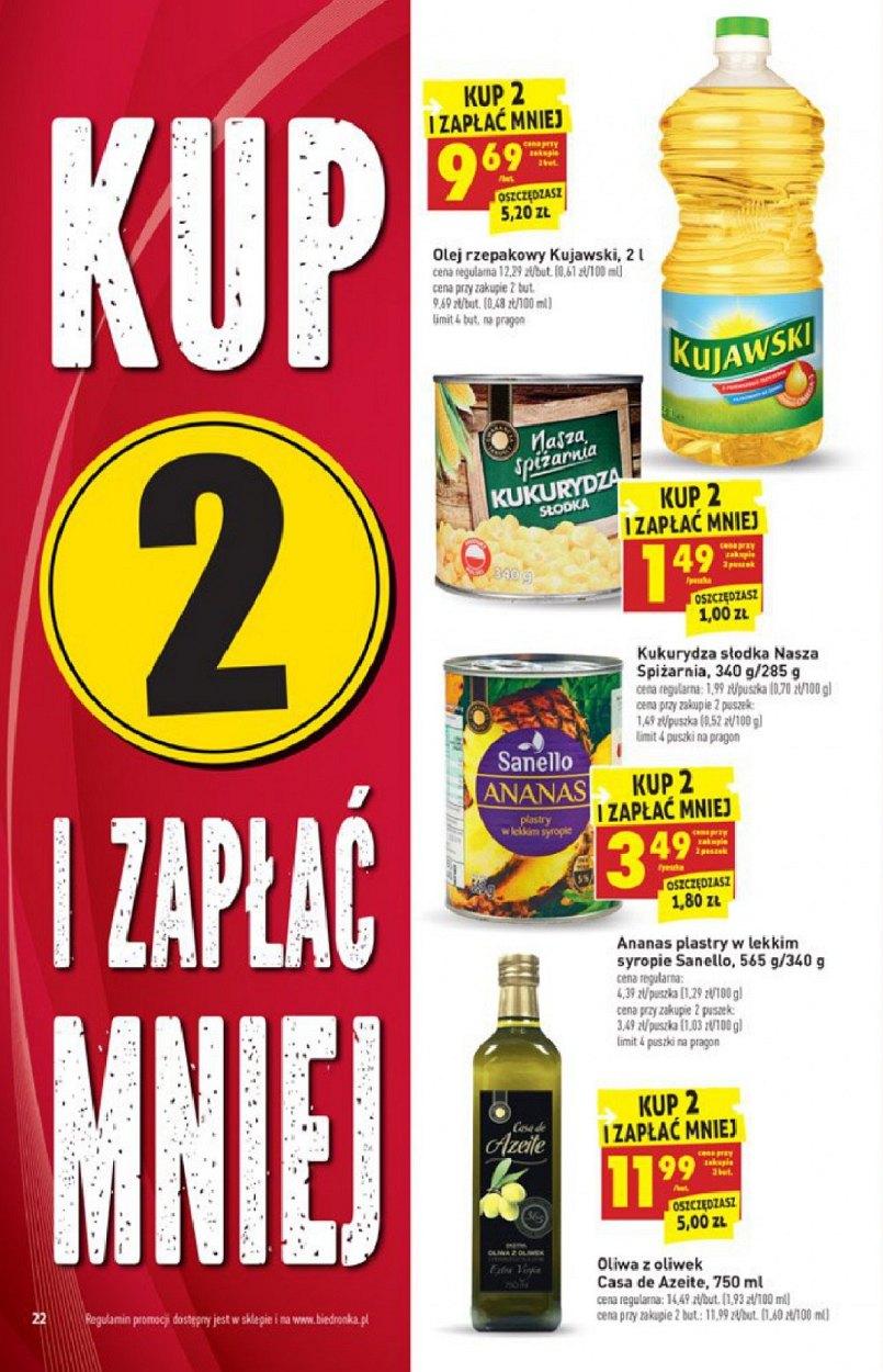 Gazetka promocyjna Biedronka do 22/10/2017 str.22