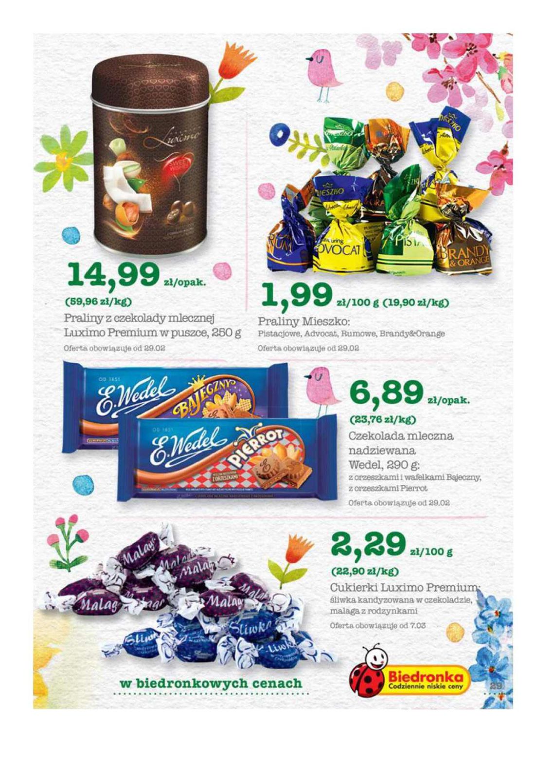 Gazetka promocyjna Biedronka do 13/03/2016 str.29