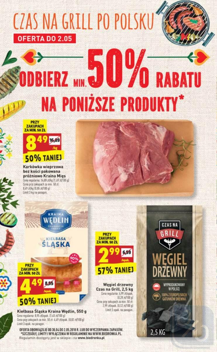 Gazetka promocyjna Biedronka do 06/05/2018 str.1