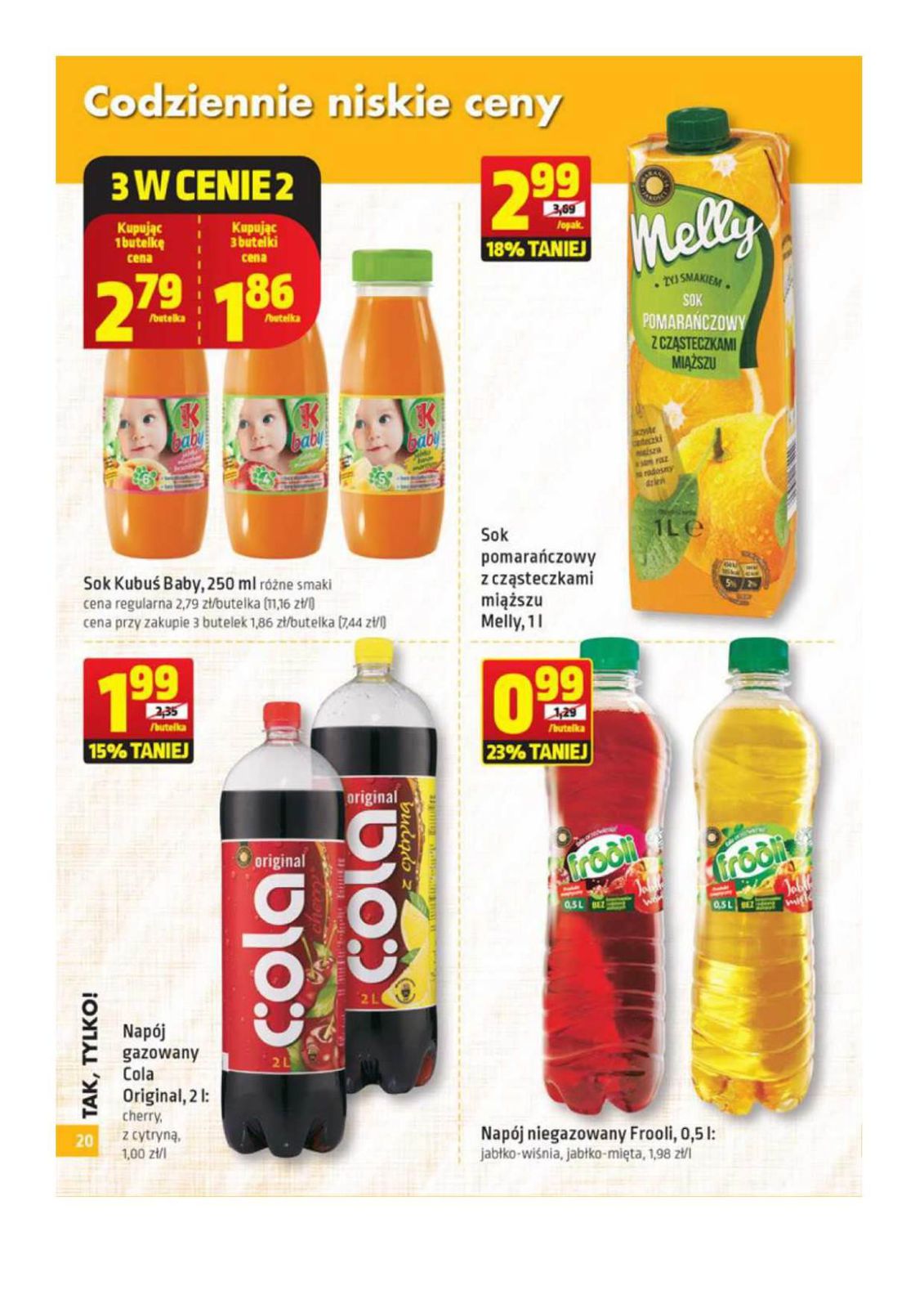 Gazetka promocyjna Biedronka do 27/01/2016 str.20