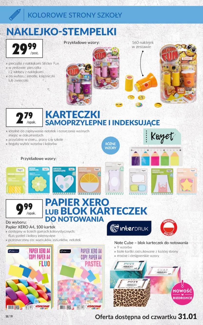 Gazetka promocyjna Biedronka do 13/02/2019 str.18