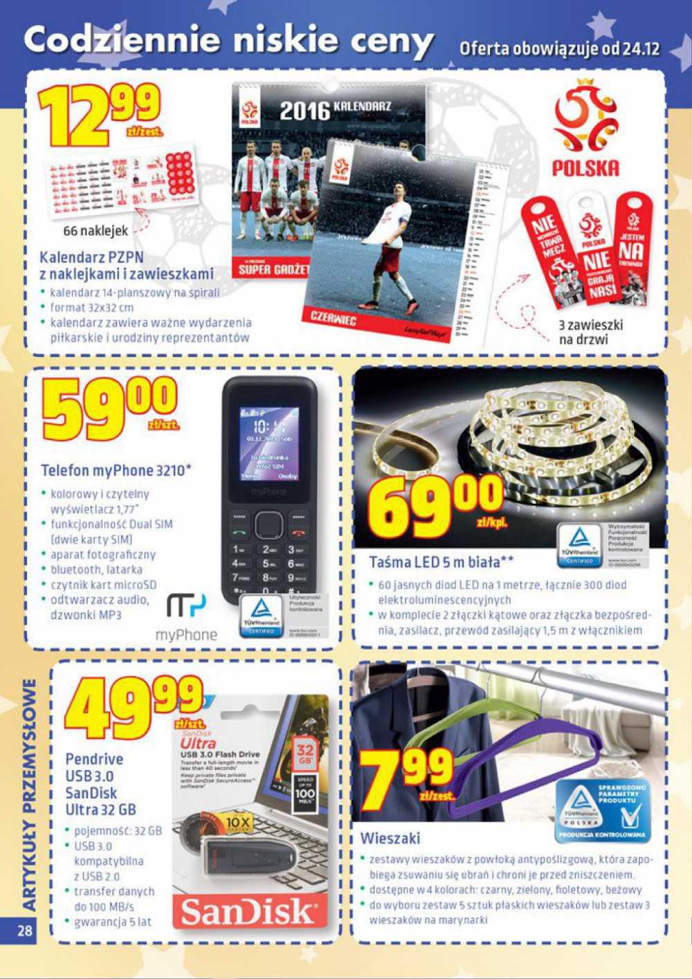 Gazetka promocyjna Biedronka do 23/12/2015 str.28