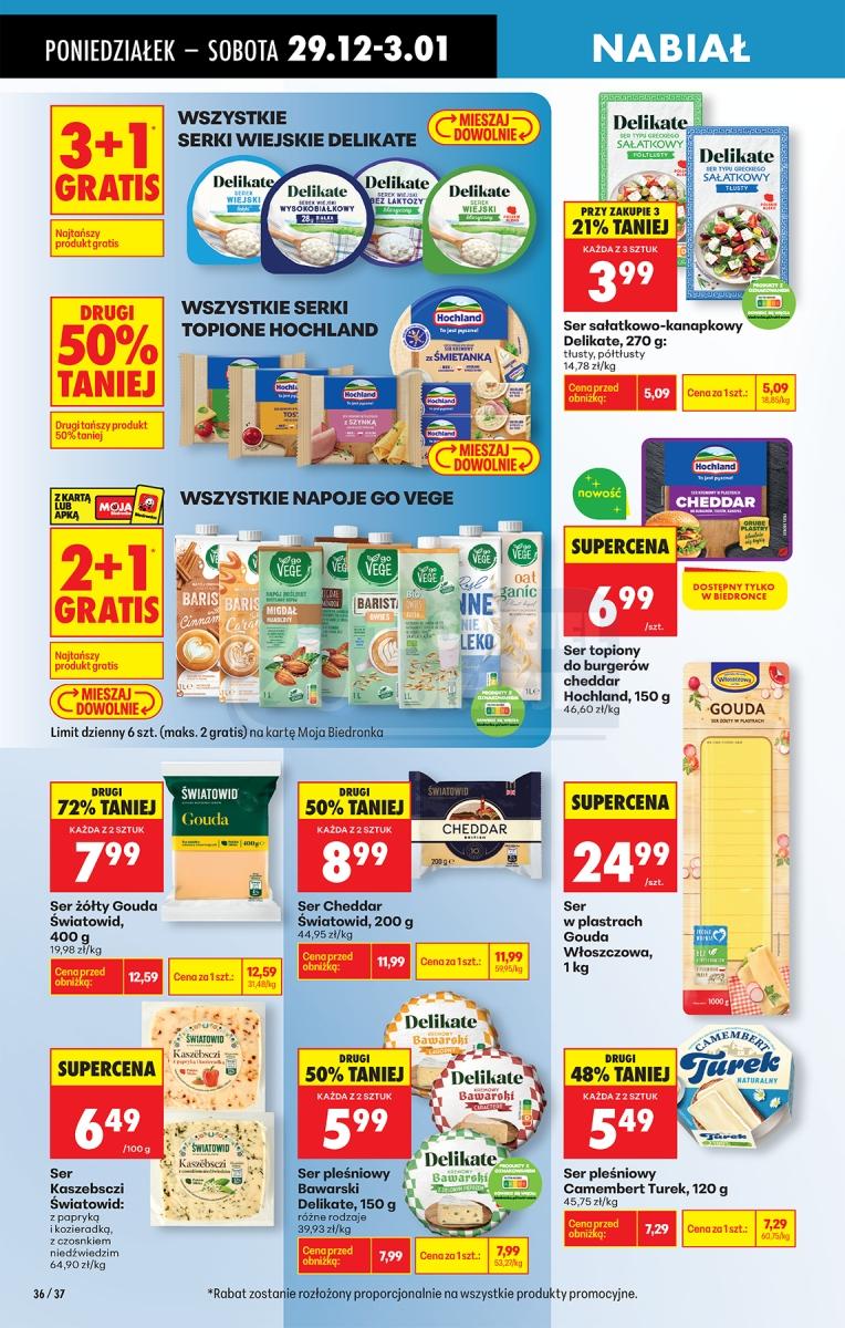 Gazetka promocyjna Biedronka do 03/01/2026 str.36