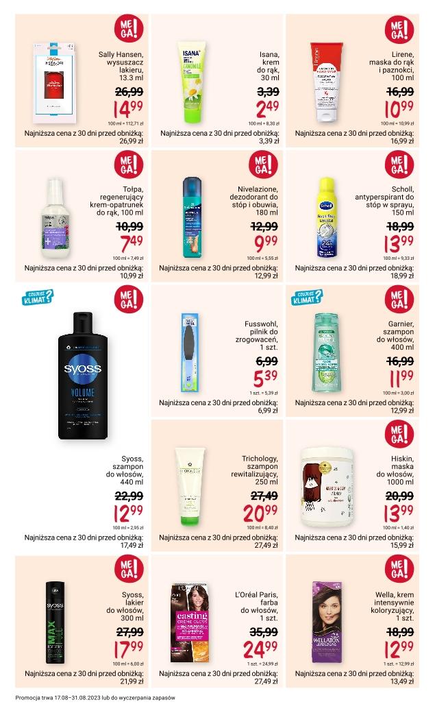 Gazetka promocyjna Rossmann do 31/08/2023 str.9