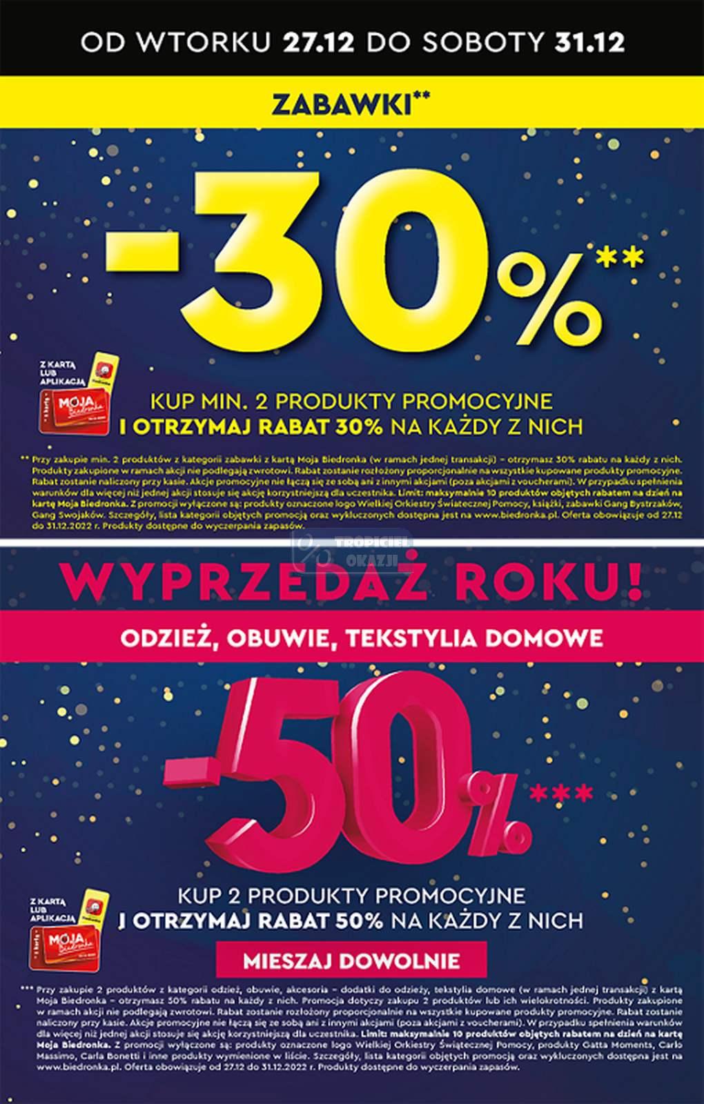 Gazetka promocyjna Biedronka do 04/01/2023 str.55