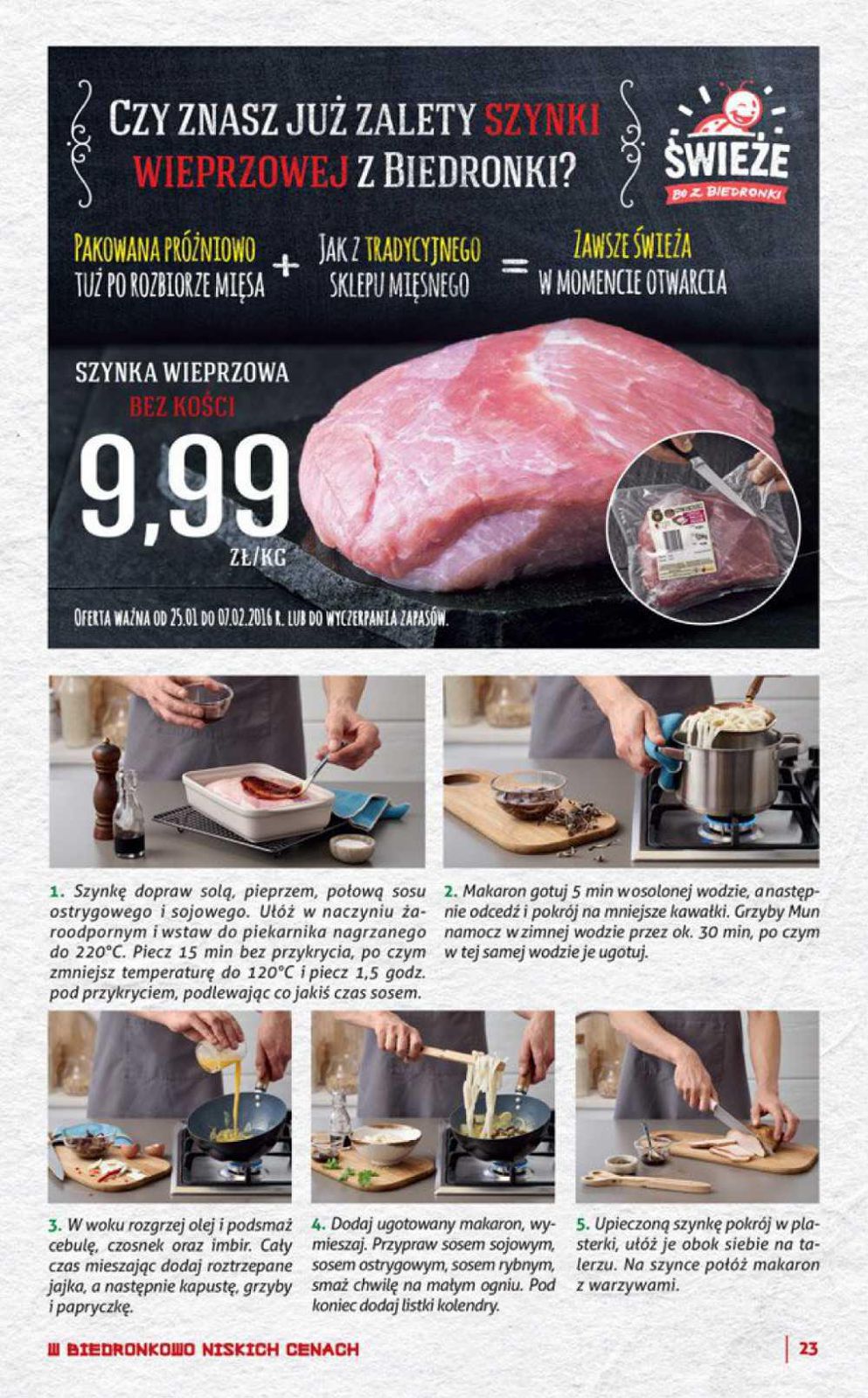 Gazetka promocyjna Biedronka do 07/02/2016 str.23