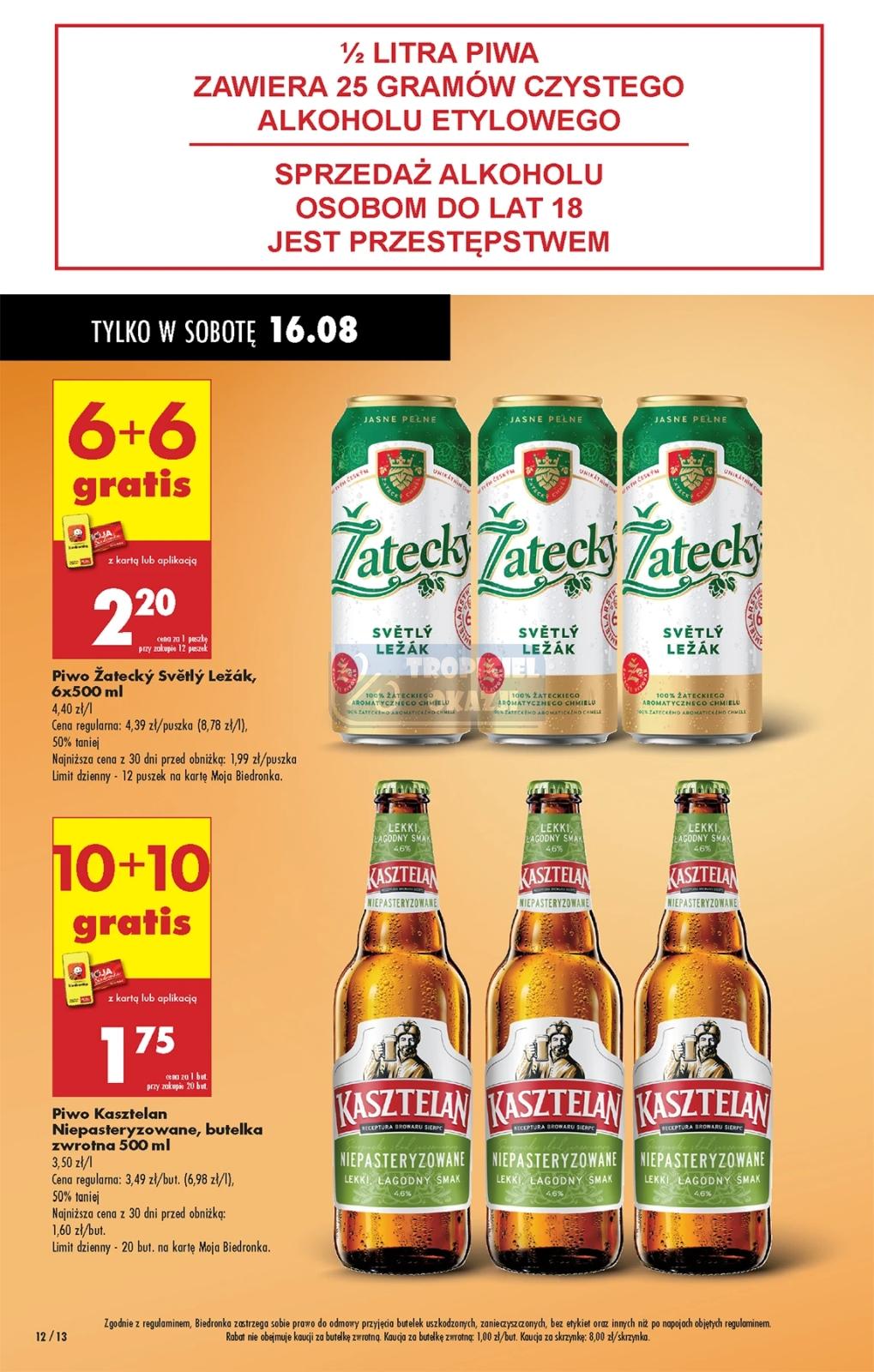 Gazetka promocyjna Biedronka do 20/08/2025 str.14